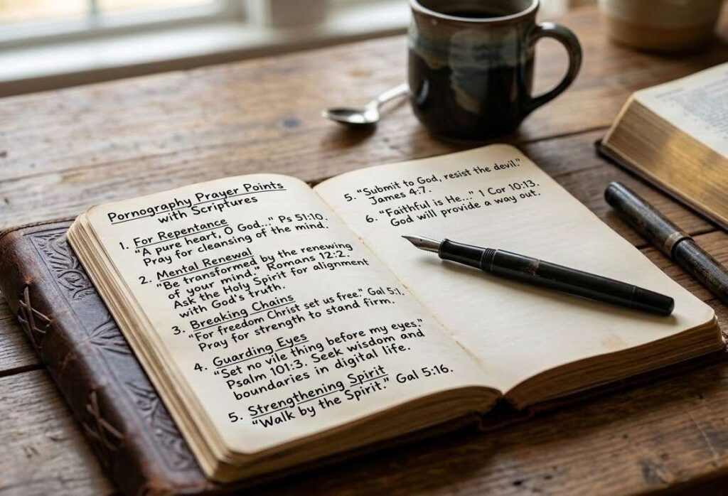 Pornography Prayer Points with Scriptures