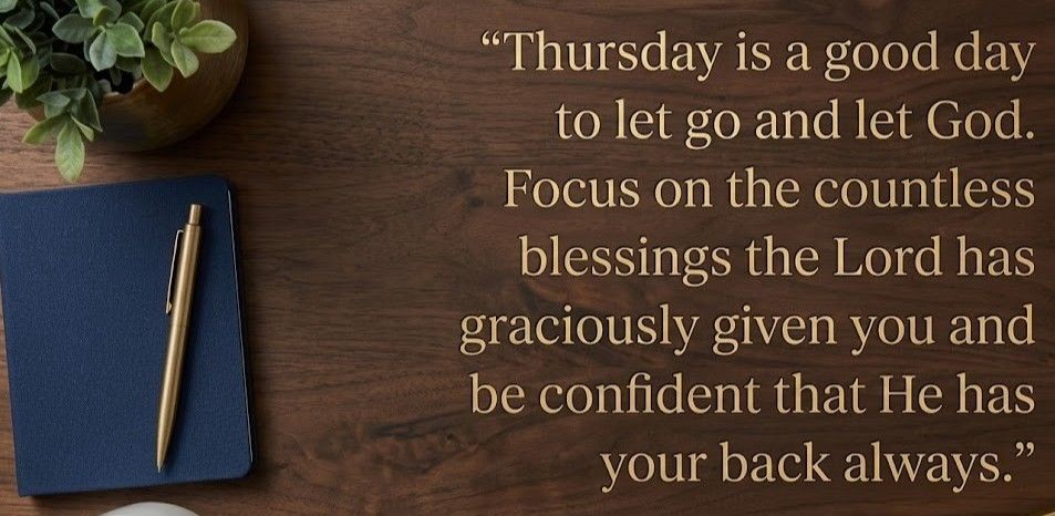 Thursday Morning Blessings and Prayers
