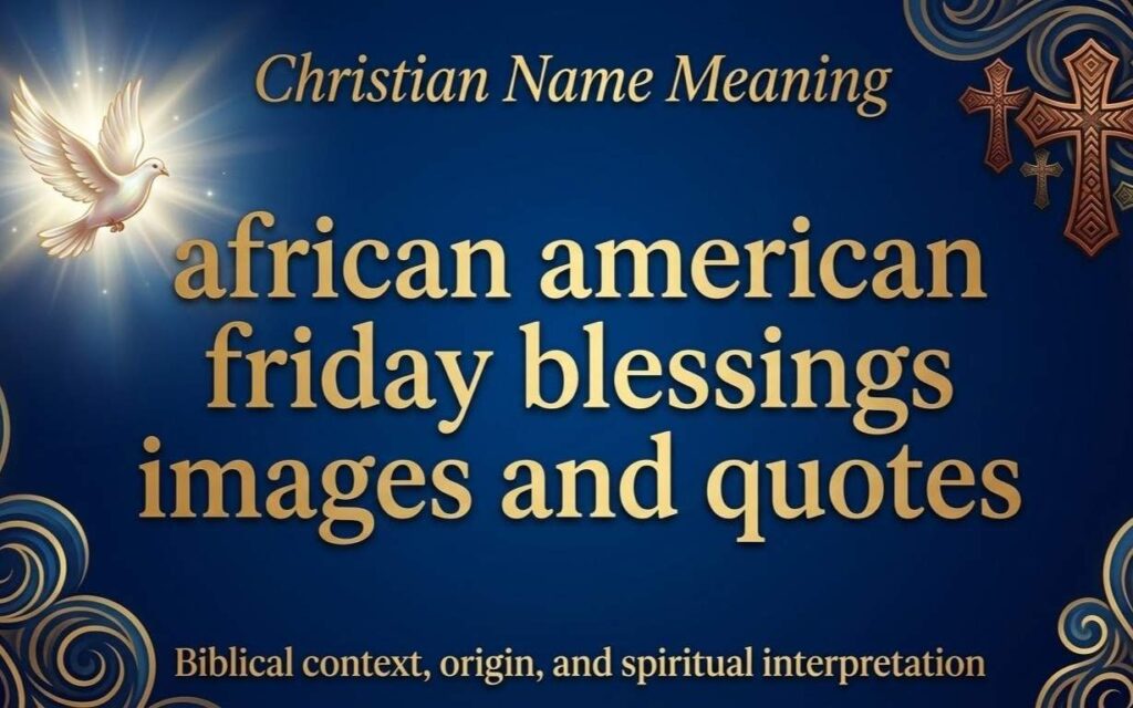 african-american-spiritual-friday