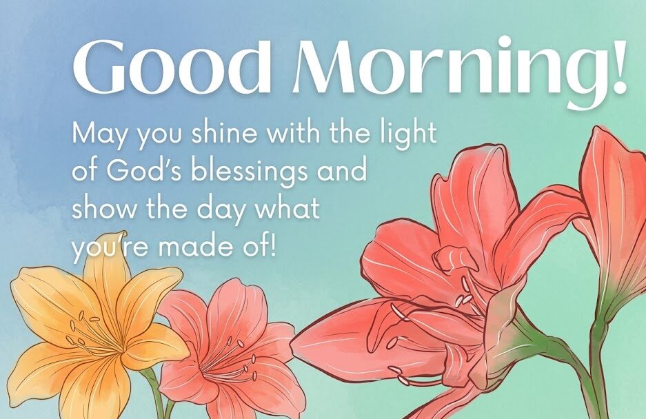 Religious good morning blessings