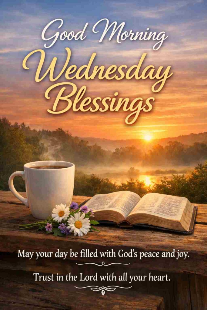 Good morning Wednesday blessings.