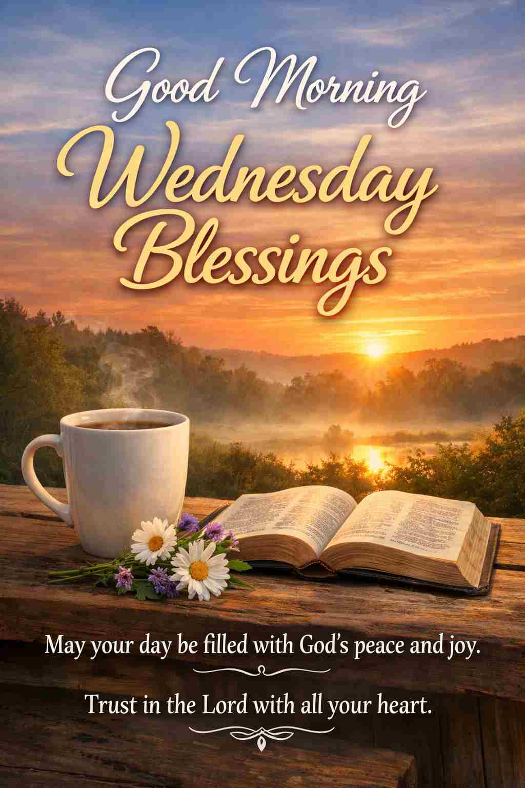 Good morning Wednesday blessings.