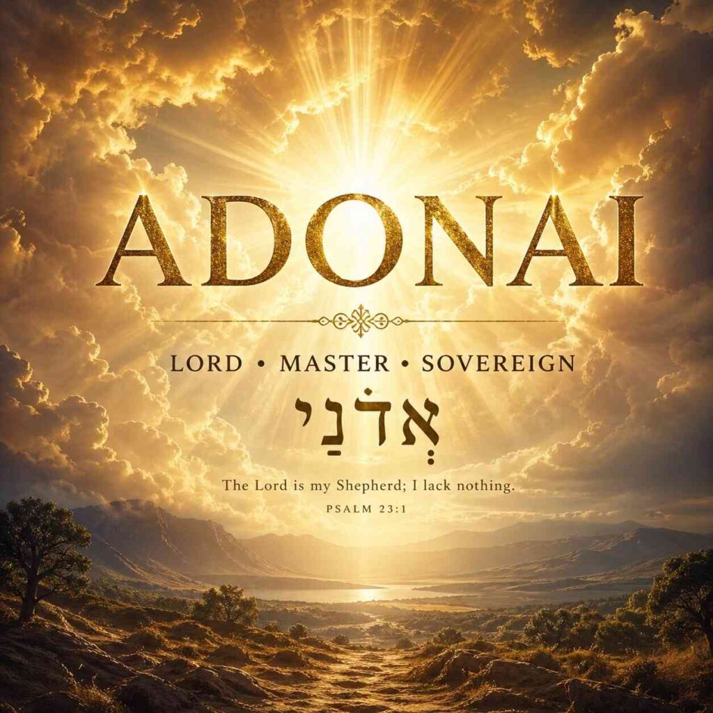 Adonai Meaning in the Bible