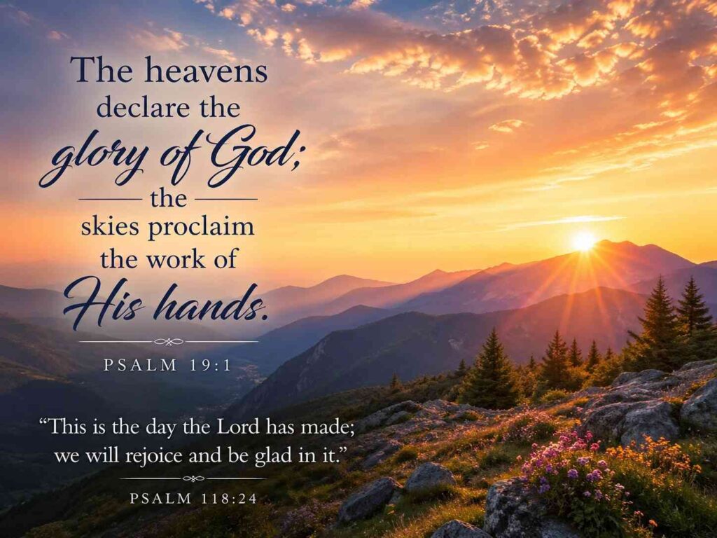 Bible Verses About Nature