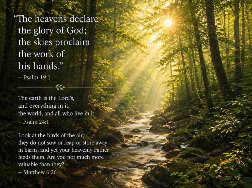 Bible Verses About Nature