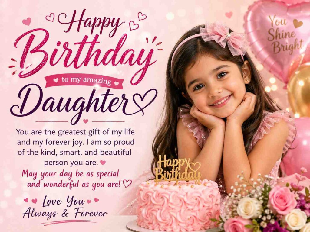 Birthday Wishes for Daughter