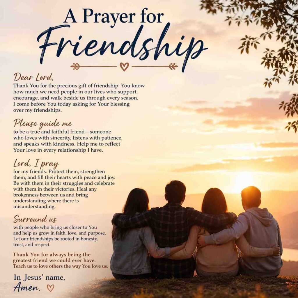 Blessings of Friendship Scripture