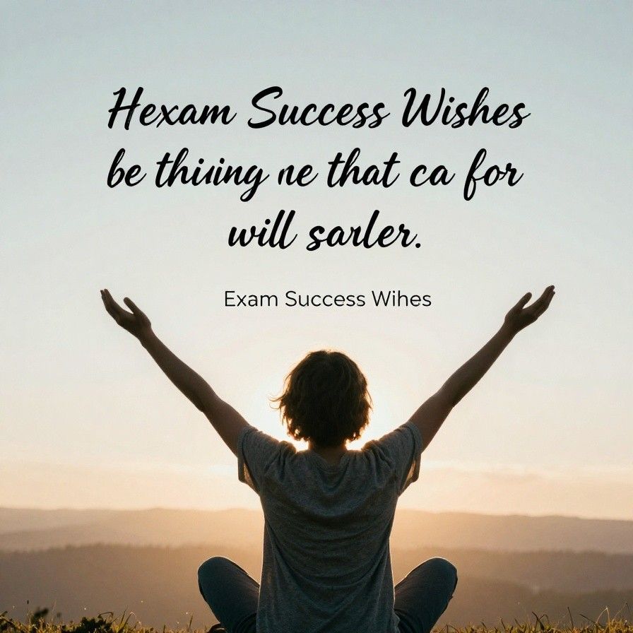Exam Success Wishes Quotes