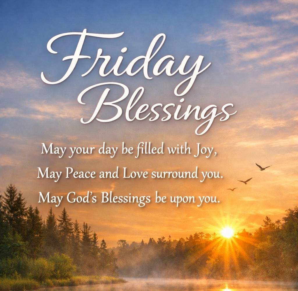 Good Morning Friday Blessings