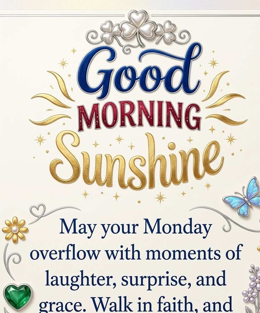 Good Monday Morning Blessings