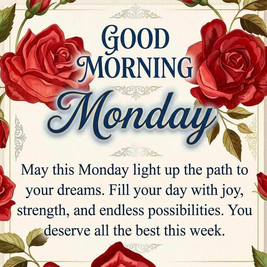 positive Monday morning messages