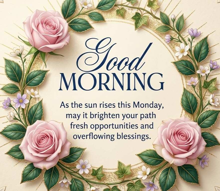 Good Monday Morning Blessings