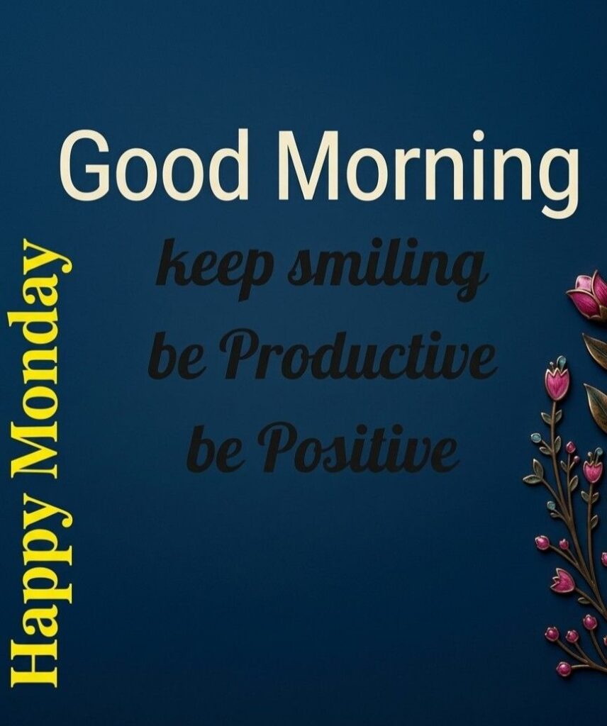 Positive Good Morning Monday Quotes