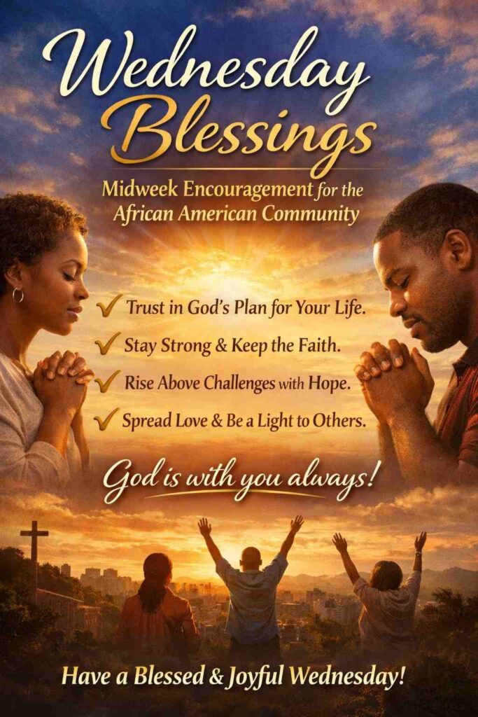 Wednesday blessings African American