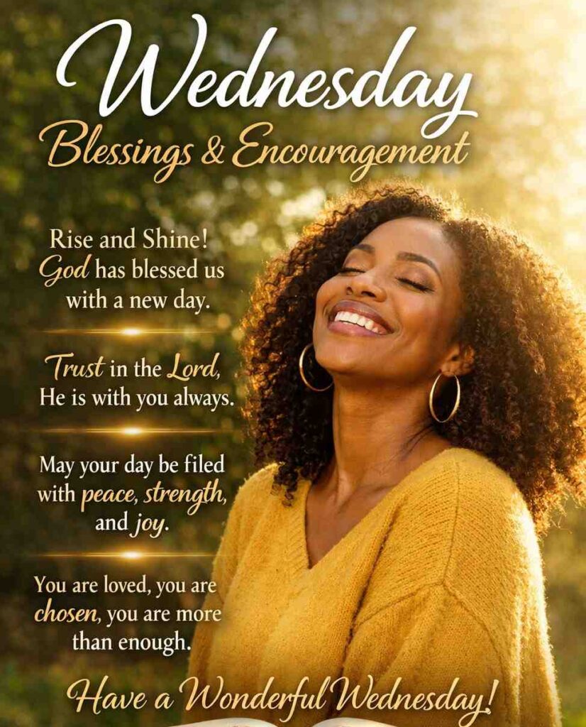 Wednesday blessings African American