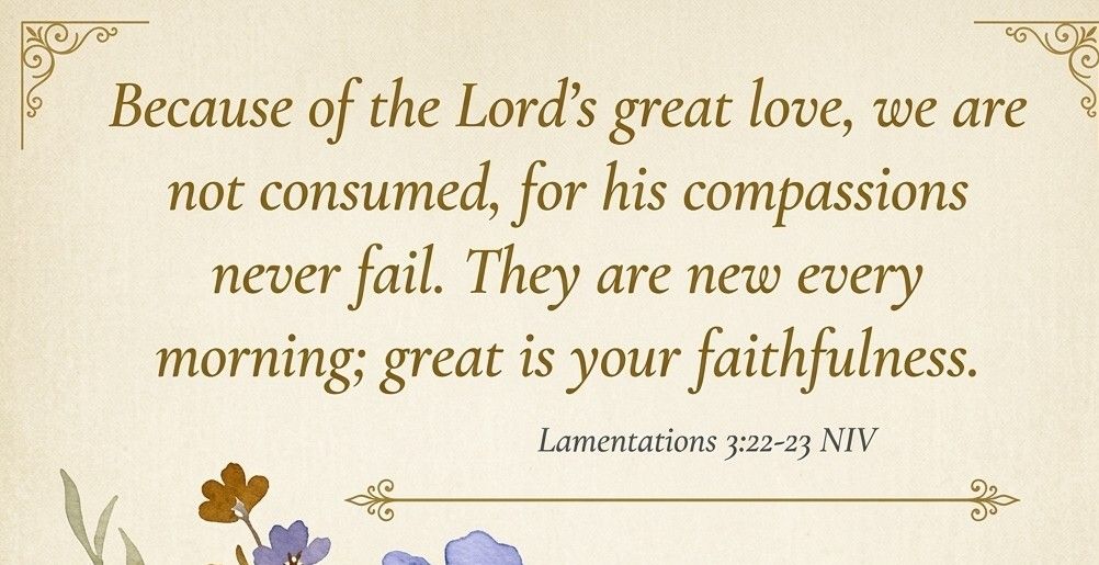 bible verse for a good morning