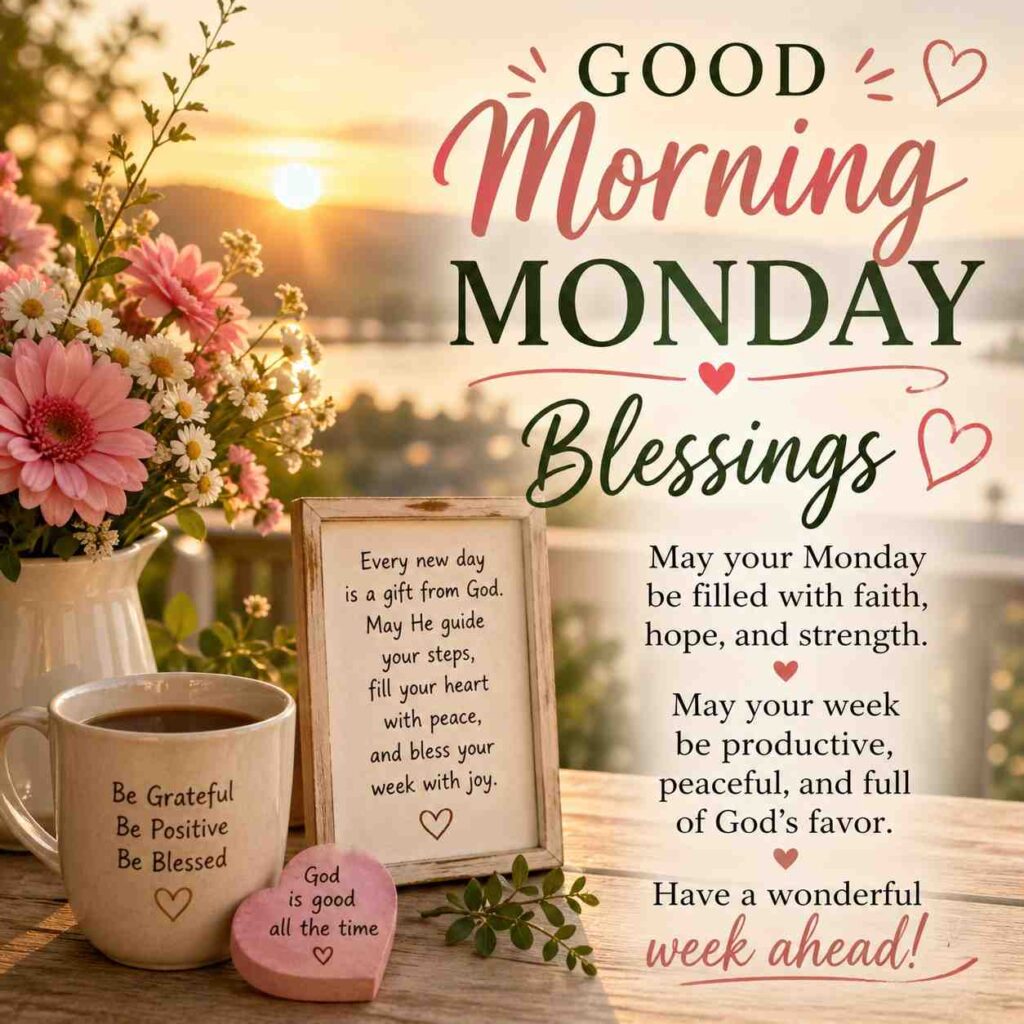 good morning Monday blessings
