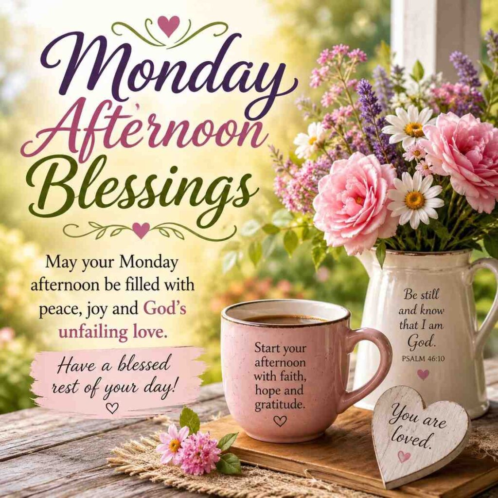 Monday Afternoon Blessings