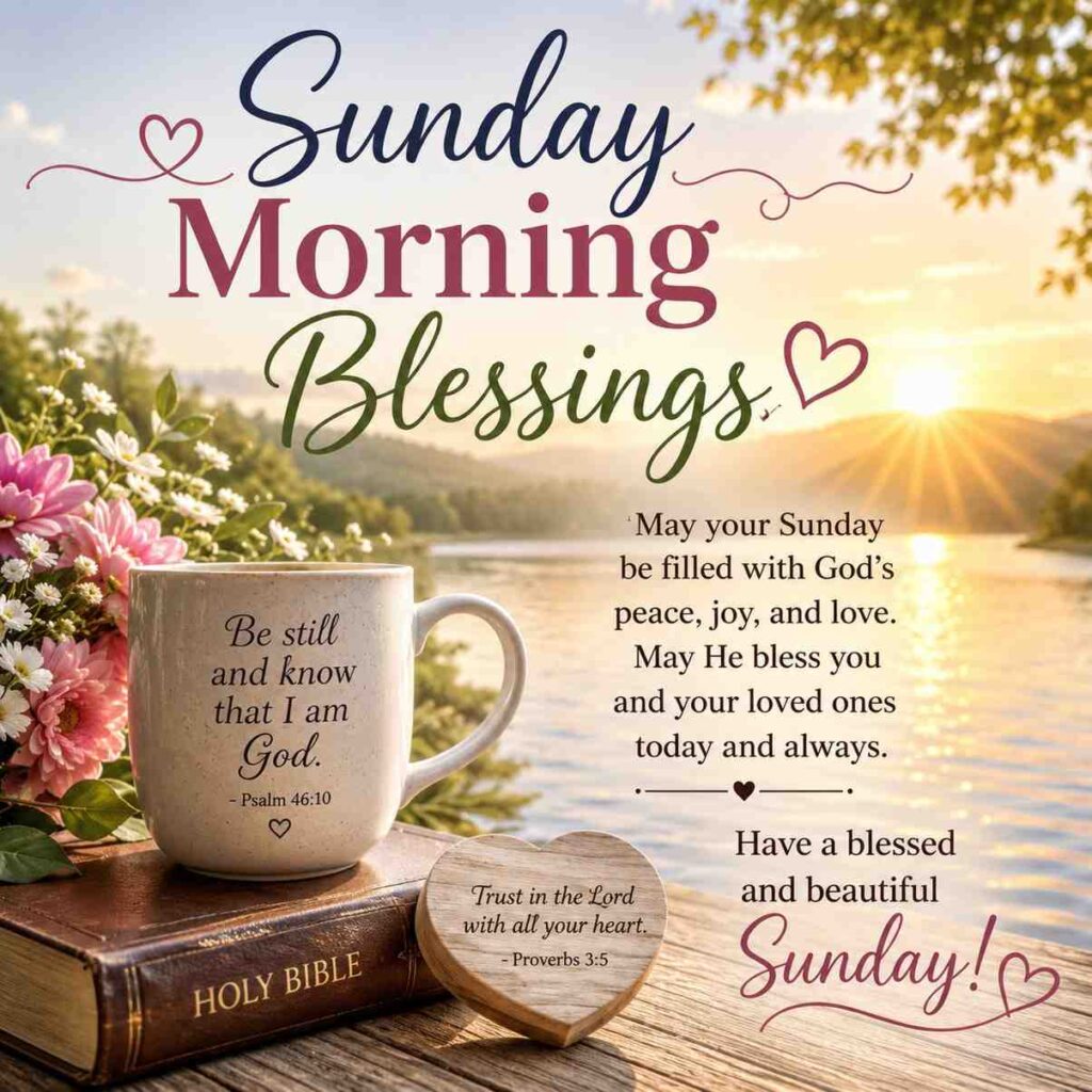 Inspirational Sunday Morning Blessings Quotes