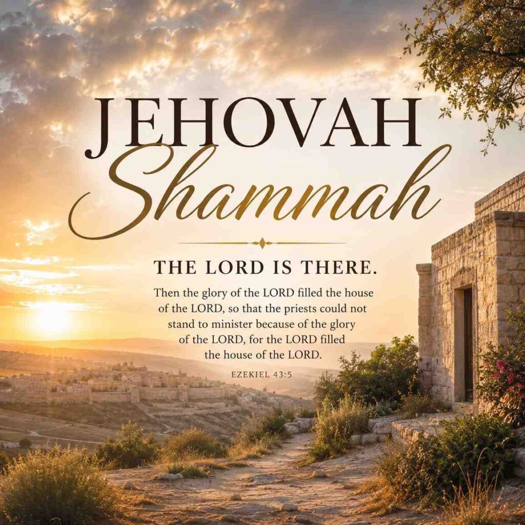 Jehovah Shammah