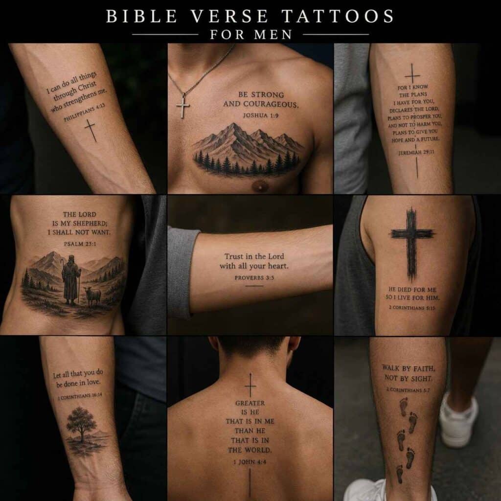 bible verse tattoos for men