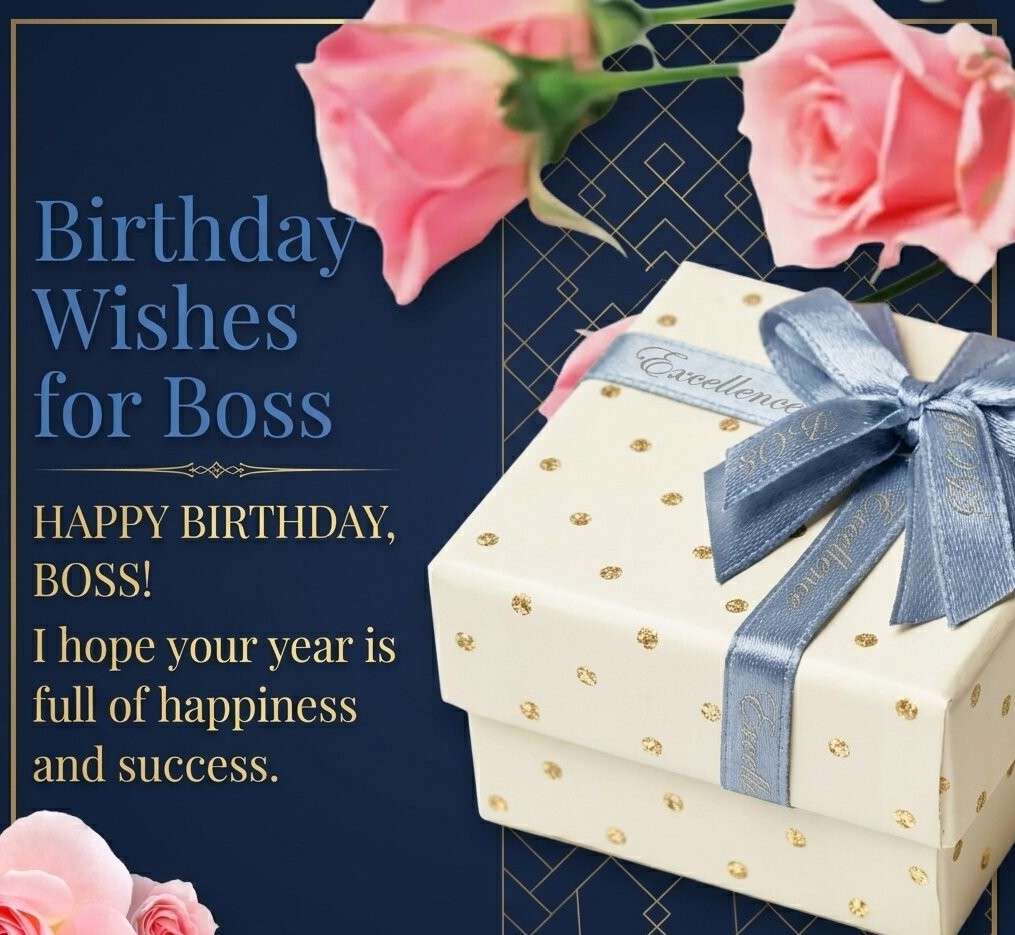 Birthday Wishes for boss