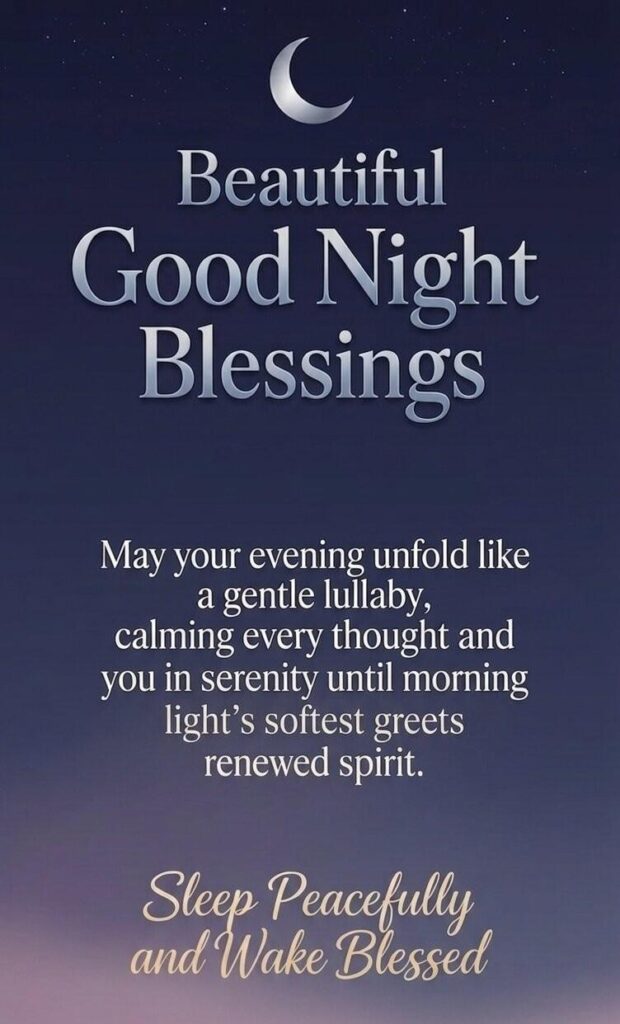 good night blessings