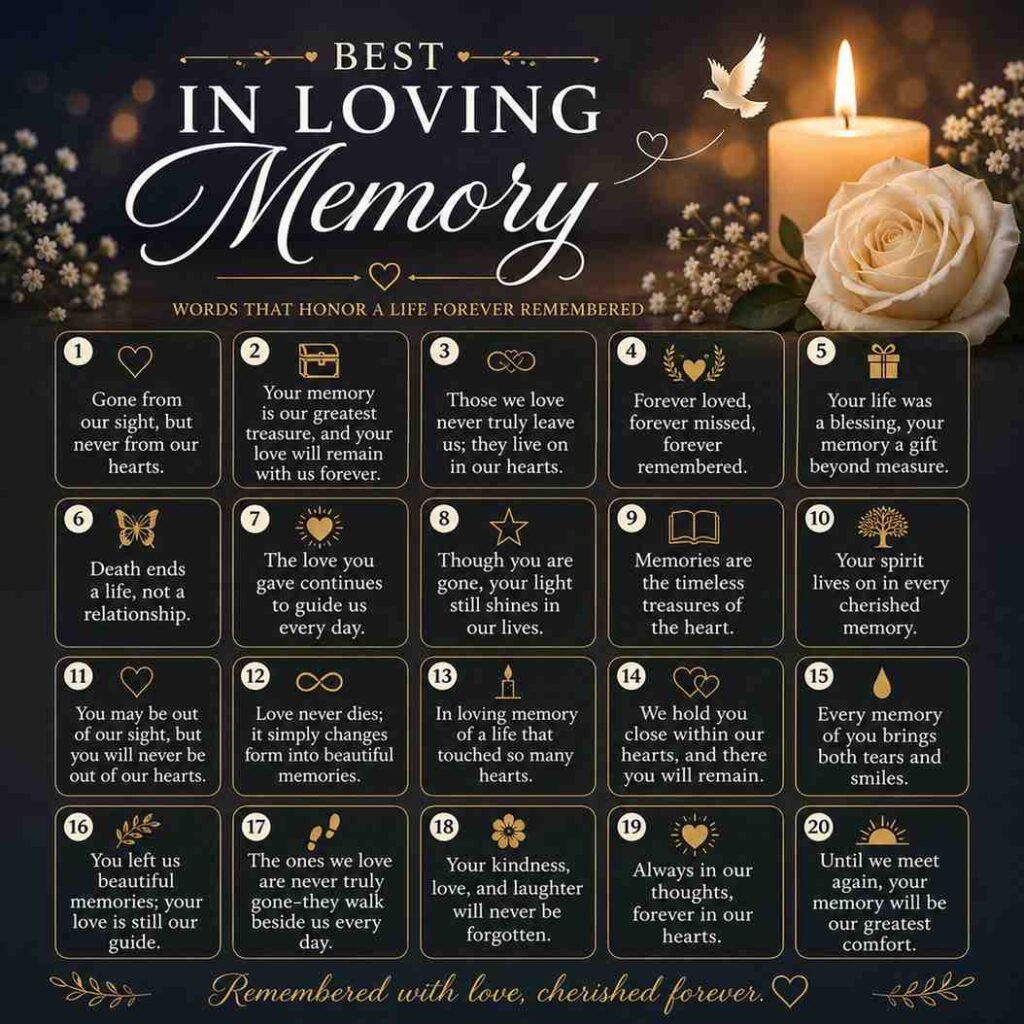 Loving Memory Quotes