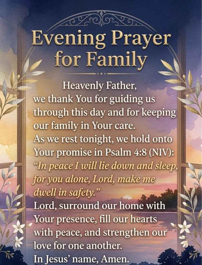 Powerful Night Prayer Messages