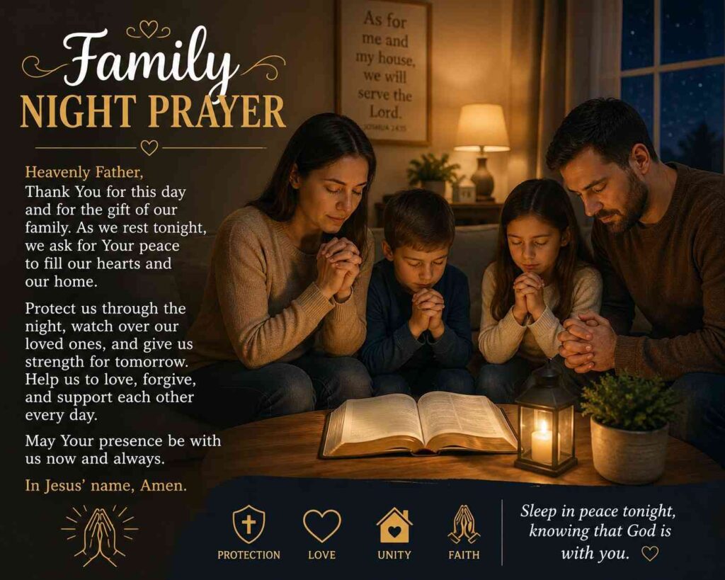 Night Prayer for Family