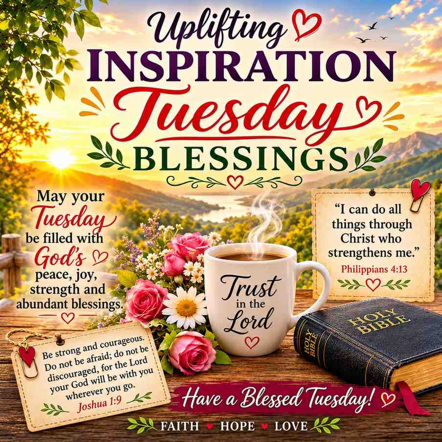  Inspiration Tuesday Blessings