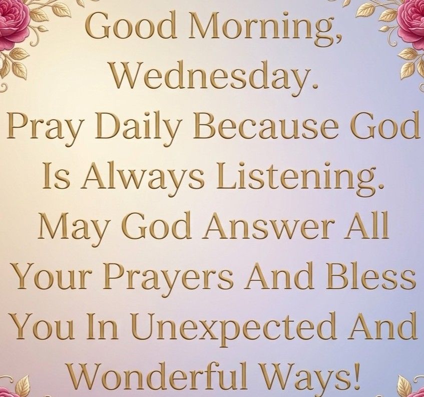 Happy Wednesday Blessings