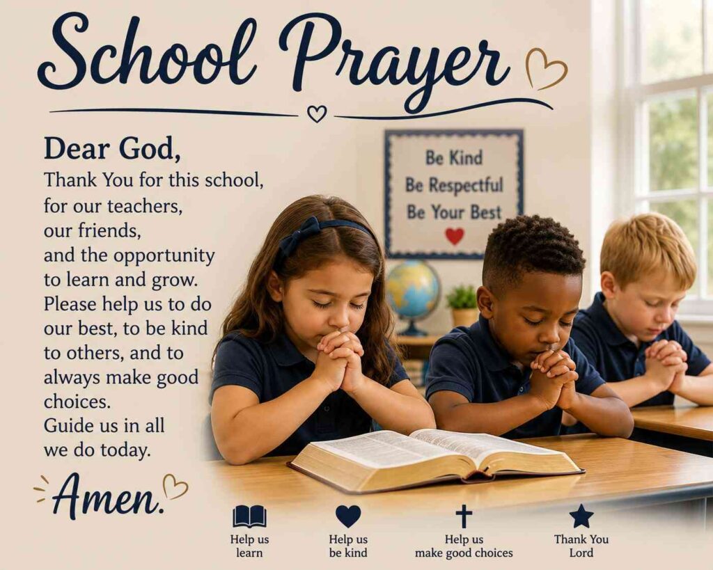 School Prayers for Students