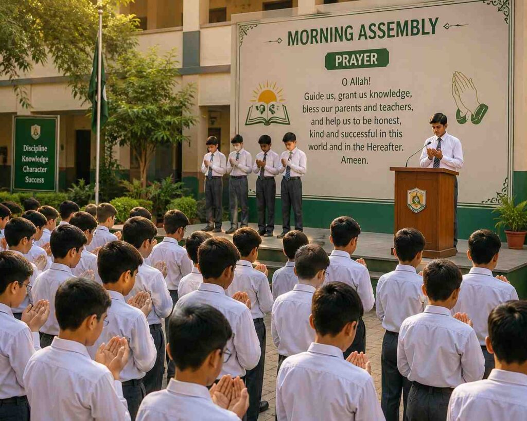 school assembly prayer
