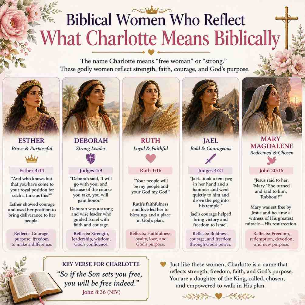 is the name charlotte in the bible