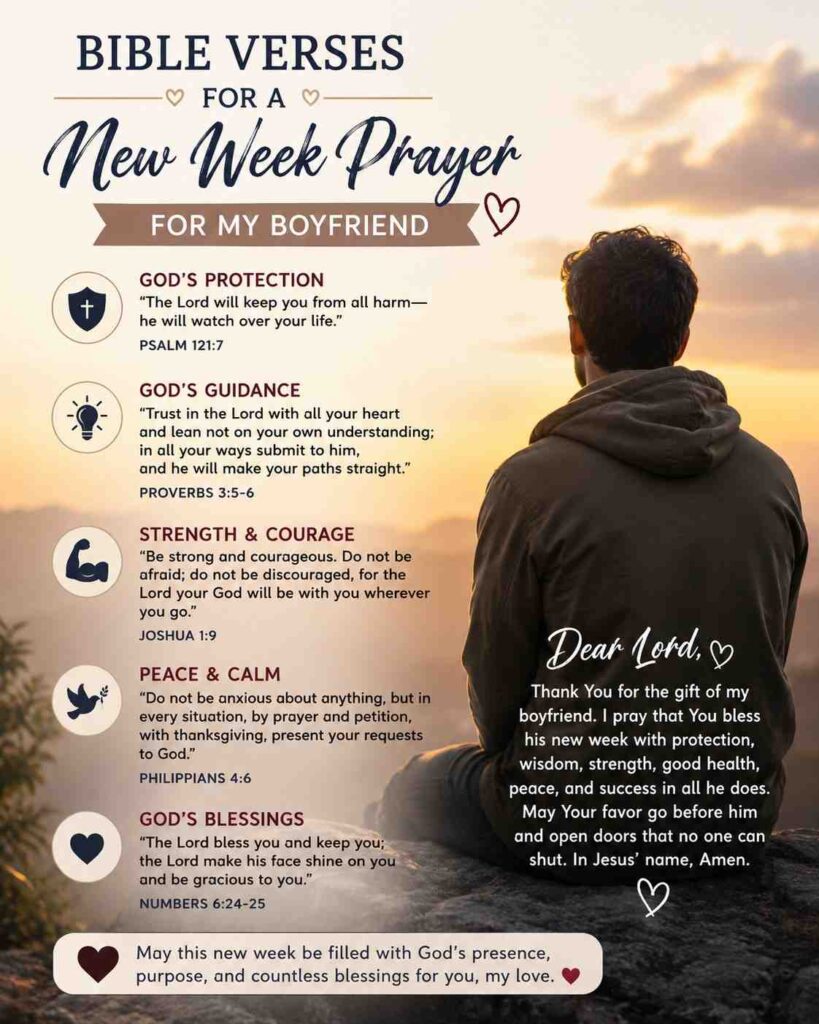 New Week Prayer for My Boyfriend