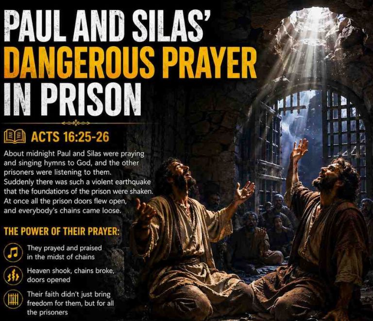 Paul and Silas' Dangerous Prayer in Prison