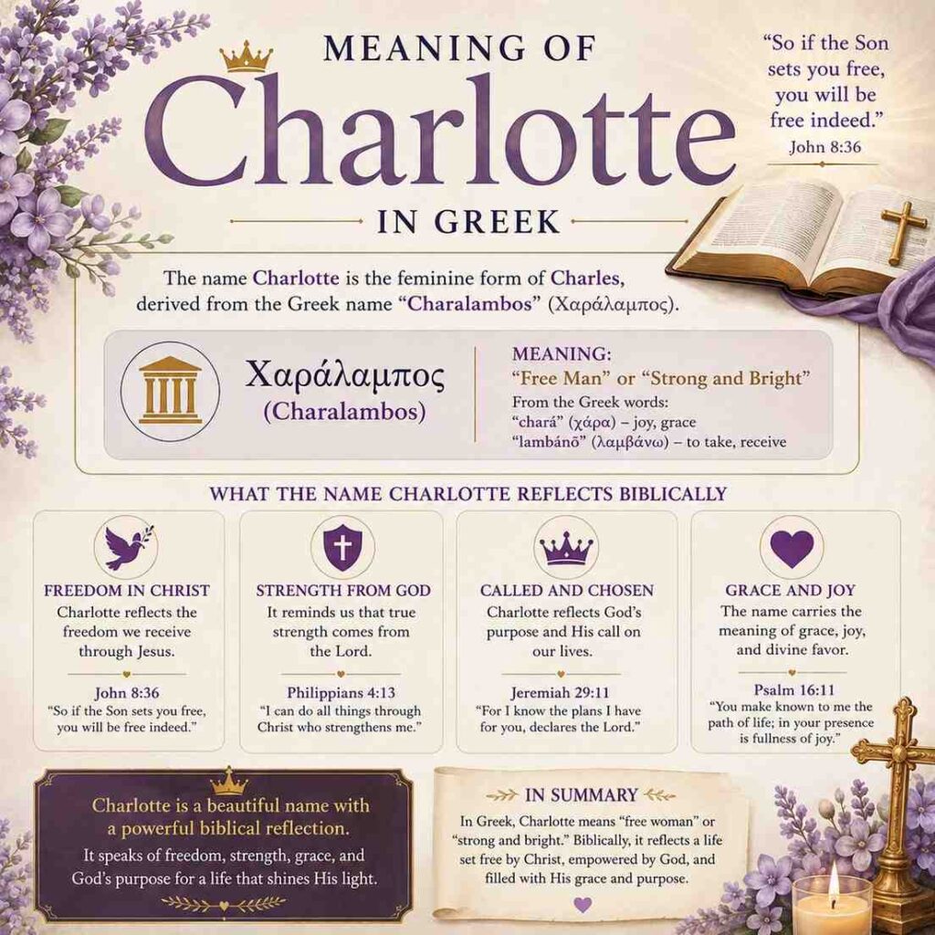 meaning of charlotte in greek