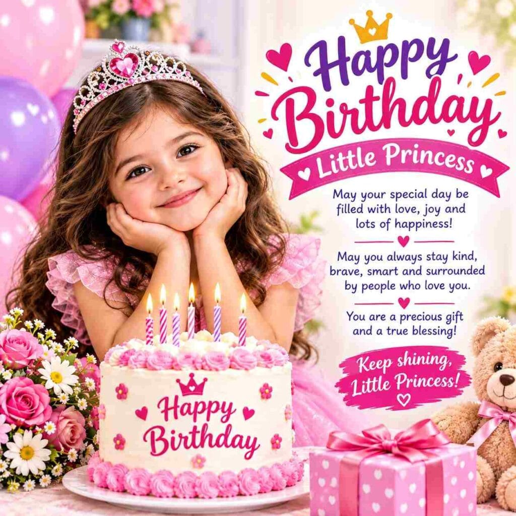 Birthday Wishes for Little Princess